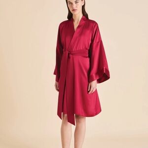 OLIVIA von HALLE Mimi Russet Red Robe